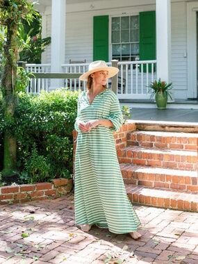 NWT Sunshine Tienda striped Sienna Maxi Dress